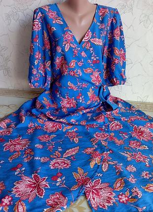 Платье, платье миди на запах, платье-халат f&amp;f