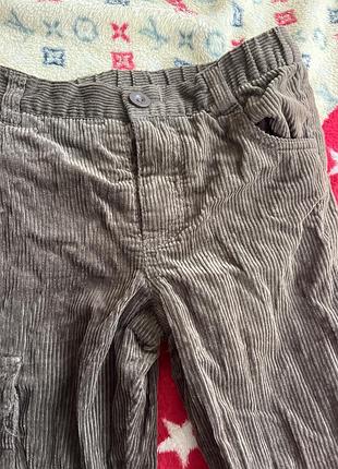 Вельветові штани брюки  карго