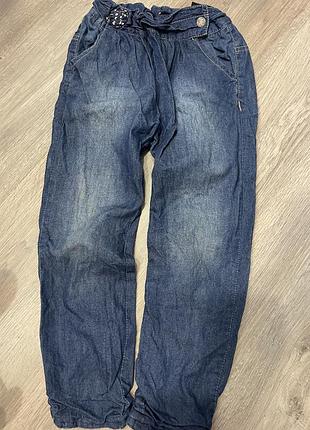 Джинсы утепленные