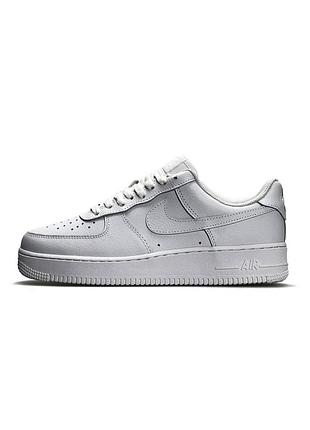Женские кроссовки nike air force 1 w white | найк белые