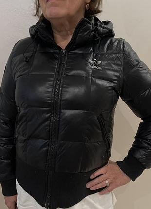 Пуховик курточка зимня adidas пух