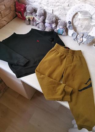 Брюки джордан 2-3 рочки на флисе