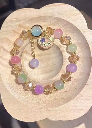 Браслет з бусинами kuromi лисиця