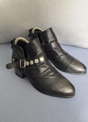 Mustang женские кожаные ботинки