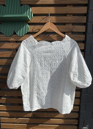 Стильная ажурная блузка