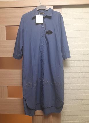 Платье рубашка женское