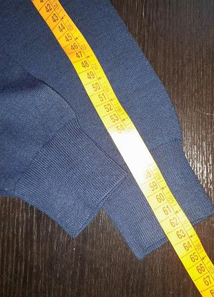 Брендовый свитер 50% шерсть 7