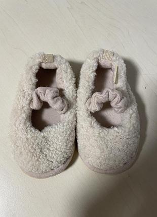 Дитячі тапочки (повзунки, пінетки) теплі