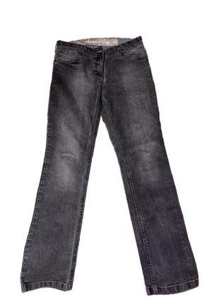 Сірі прямі джинси  next 12/м-l