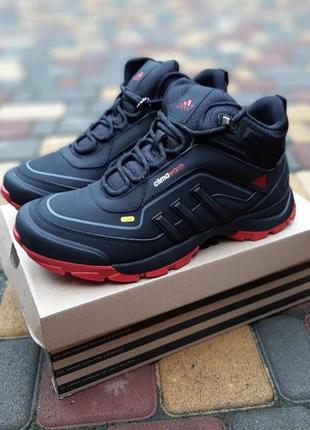 Чоловічі кросівки adidas climawarm 350 чорні з червоним
