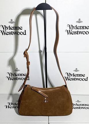 Сумка женская замшевая