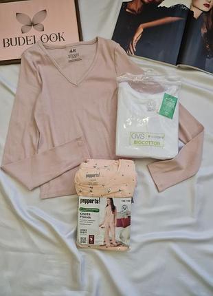 Реглан майка піжама для дівчинки