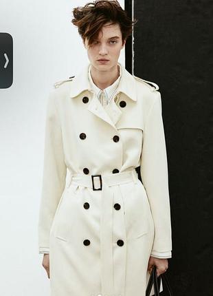 Стильный тренч плащ h&m