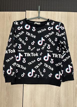 Світшот для дівчинки тік ток светр