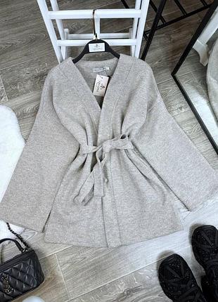 Мягкий, теплый, модный женский кардиган