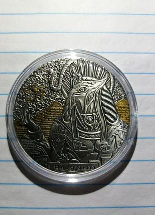 Монета египетского бога ра