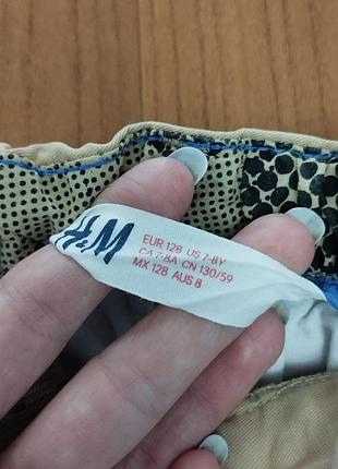 Шорты детские h&amp;m 7-8р 3