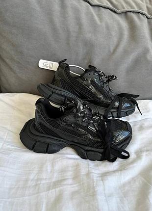 Трендові жіночі кросівки 3 xl black