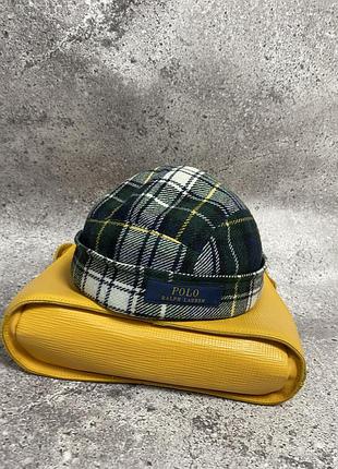Шапка докерка біні polo ralph lauren