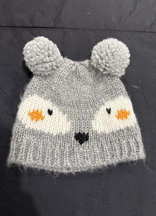 Шапочка на дитину 1-2 роки