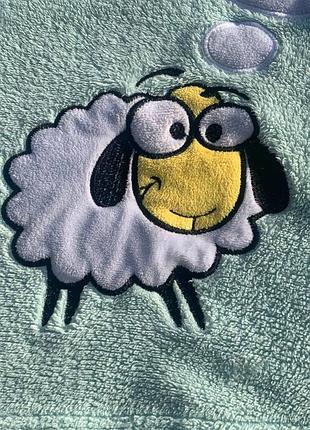 Пижама плюш, флис барашек шон, 116-122