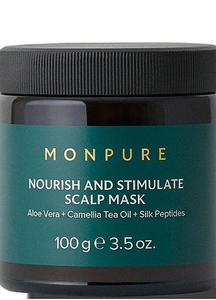 Маска для шкіри голови monpure london nourish and stimulate 100 гр.