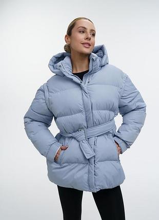 Женский пуховик-трансформер mishele – комфорт и стиль в любую погоду.