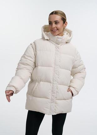 Женский пуховик-трансформер mishele – комфорт и стиль в любую погоду.