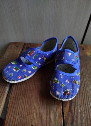 Домашние текстильные тапочки, тапочки для садика