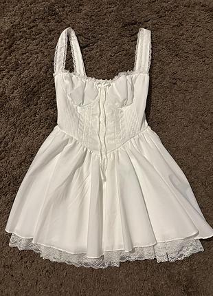 Сукня з корсетним верхом