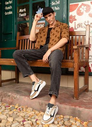 Кросівки шкіряні чоловічі