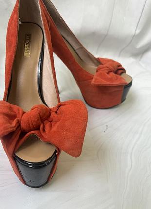 Туфлі замш basconi