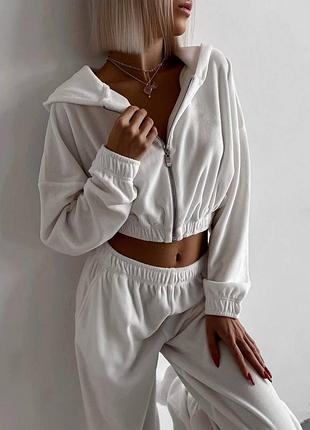 Велюровий костюм🤍