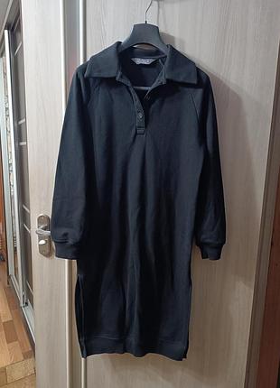 Теплое трикотажное платье primark