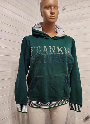 Теплая на флисе  кофта худи с капюшоном есть дефект