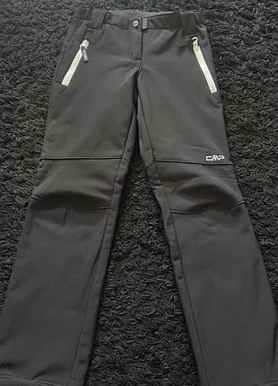 Лижні зимові теплі штани на флісі 7-8 років cmp