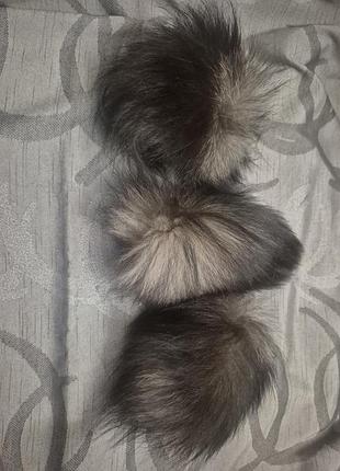 Хвости чорнобурка чернобурка