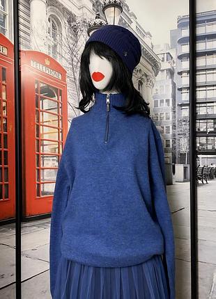 Шерстяной свитер унисекс lambswool rich marks&spencer