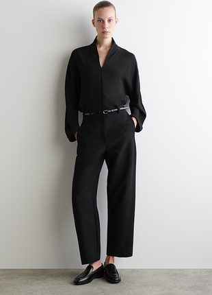 Укороченные брюки из шерсти мериноса cos 1305284001