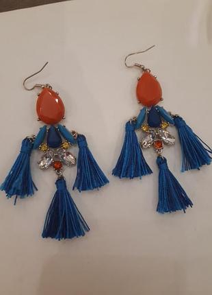 Красивые серьги в стиле,бохо,