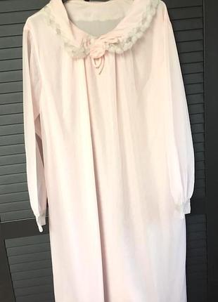 Рубашка ночная красивая розовая
