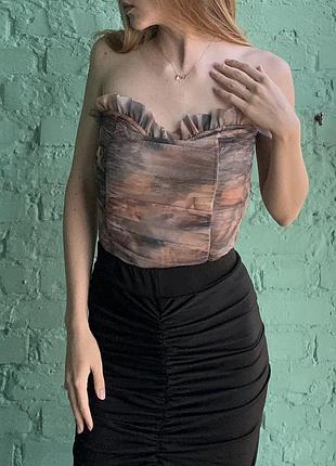Боді з рюшами