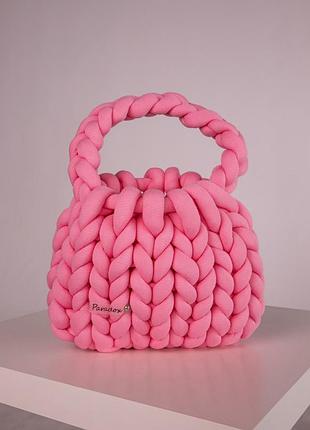 Сумка із трикотажного шнура