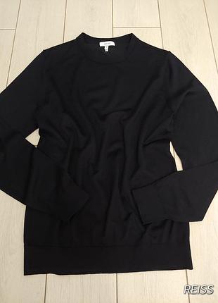 Базовый тонкий шерстяной джемпер от reiss