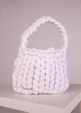 Сумка із трикотажного шнура