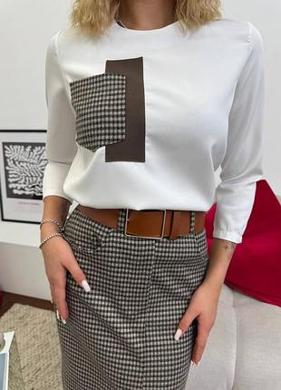 Костюм женский юбка + кофта 1154 eb