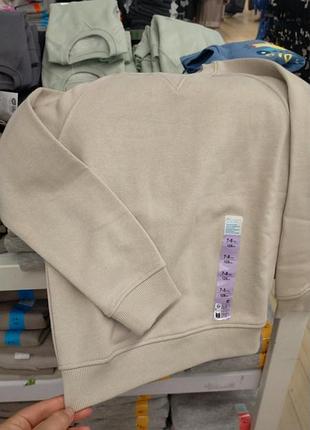 Теплый свитшот на флисе