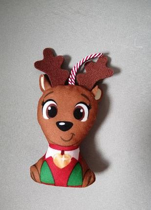 Мягкая игрушка  рождественский олень