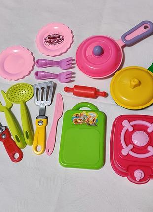 Комплект іграшкового посуду