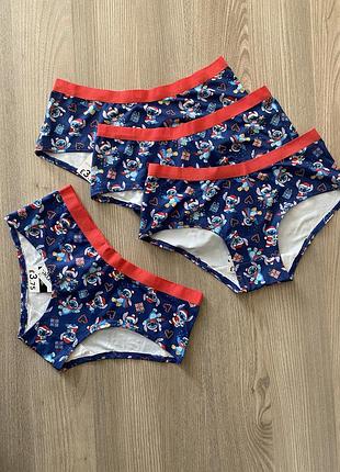 Трусики шортики george зі стічем stitch